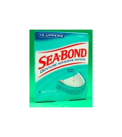 Combe - SeaBond - 01150900162 - Denture Adhesive SeaBond Wafer 15 per Box