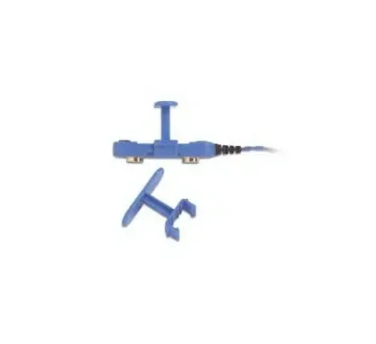 Natus Medical - 019-421000 - Snap-on T-bar Handle Natus Blue For Use With Emg Bipolar Bar Electrodes