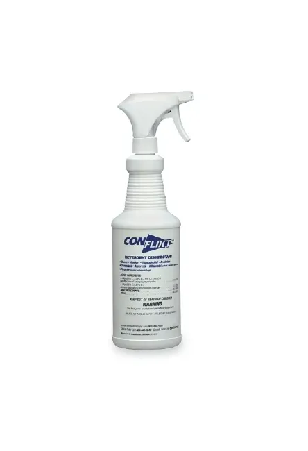 Fisher Scientific - ConFlikt - 0435534 - Conflikt Surface Disinfectant Cleaner Quaternary Based Pump Spray Liquid 32 Oz. Bottle Fresh Scent Nonsterile