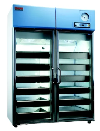 PANTek Technologies - Thermo Scientific - REB5004A - Refrigerator Thermo Scientific Blood Bank 50 Cu.ft. 2 Glass Doors Automatic Defrost