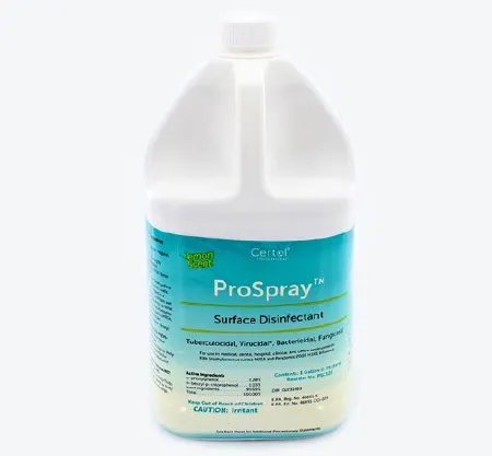 Certol International - ProSpray - PSC128-1 - Prospray Surface Disinfectant Cleaner Alcohol Based Manual Pour Liquid 1 Gal. Jug Lemon Scent Nonsterile