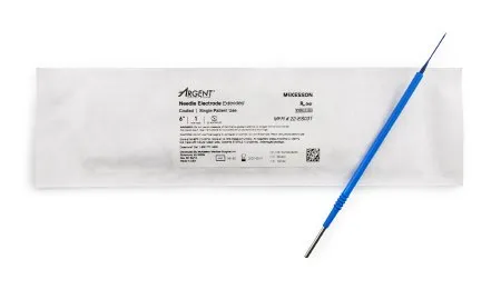McKesson - 22-ES03T - Needle Electrode Mckesson Argent Coated Stainless Steel Extended Needle Tip Disposable Sterile