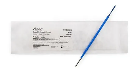 McKesson - 22-ES04T - Blade Electrode Mckesson Argent Coated Stainless Steel Extended Blade Tip Disposable Sterile