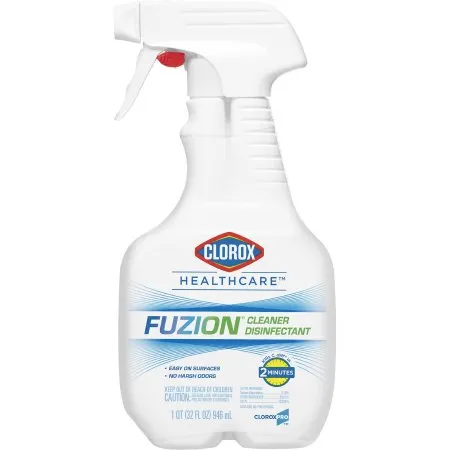 Clorox - 31478 - Healthcare Fuzion Healthcare Fuzion Surface Disinfectant Cleaner Broad Spectrum Pump Spray Liquid 32 oz. Bottle Scented NonSterile