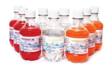 Cardinal - GlucoCrush - B2495-1C - Glucose Tolerance Beverage GlucoCrush Fruit Punch 50 Gram Pregnant Women 10 oz. per Bottle