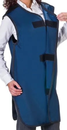 Wolf X-Ray - 68095LW-14 - X-ray Apron Teal Front Close Style Large