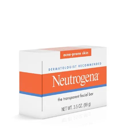 J&J - Neutrogena - 70501001330 - Facial Cleanser Neutrogena Bar 3.5 oz. Individually Wrapped Scented