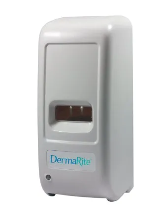 DermaRite Industries - DermaRite - 1950AFW - Hand Hygiene Dispenser DermaRite White Touch Free 1000 mL Wall Mount