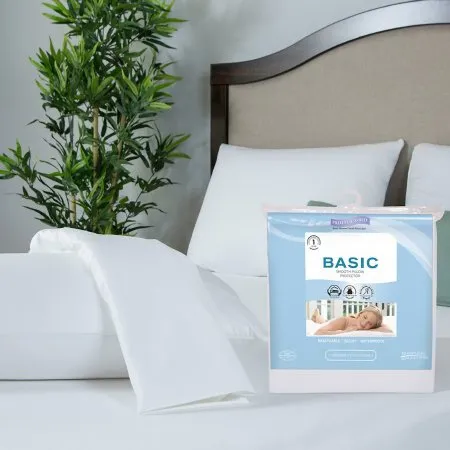 Protect A Bed - Protect-A-Bed - BAS0166 -  Pillow Cover  27 X 21 X 11 Inch 100% Polyester Main Panel / 100% Polyurethane Laminate Lining For Standard Sized Mattresses