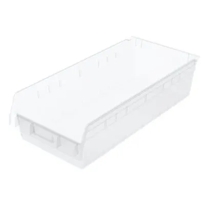Akro-Mils - ShelfMax - 30014SCLAR - Storage Bin Shelfmax Clear Plastic 6 X 11-1/8 X 23-5/8 Inch
