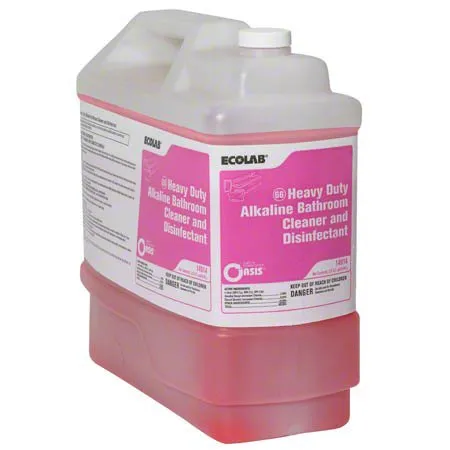Ecolab Professional - Ecolab - From: 6100693 To: 6114914 -   Surface Disinfectant Cleaner Alkaline Based Manual Pour Liquid 2.5 gal. Jug Scented NonSterile