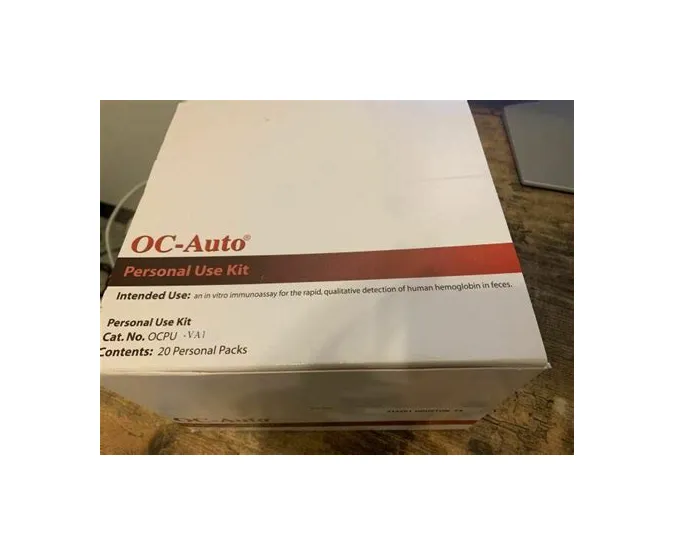 Polymedco - OCPU - Test Kit Oc-auto® Personal Use Kit 20 Tests