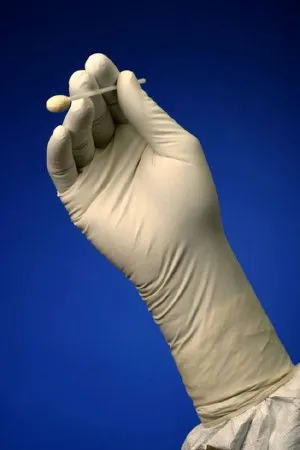 Fisher Scientific - TechNiGlove International STN200P Series - 19168802 - Cleanroom Glove TechNiGlove International STN200P Series Medium Nitrile White 12 Inch Beaded Cuff Sterile