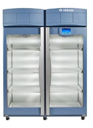 Helmer Scientific - 5112245-1 - High Performance Refrigerator Laboratory Use 44.9 cu.ft. 2 Glass Doors Automatic Defrost