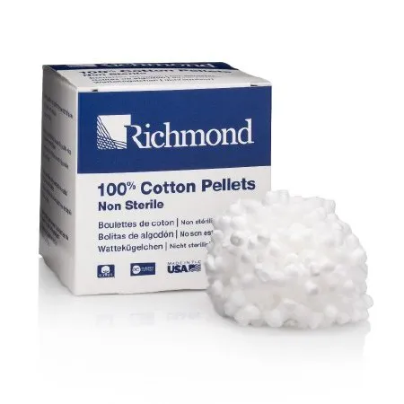 Richmond Dental - 100109 - Cotton Pellet Size 4 Cotton NonSterile