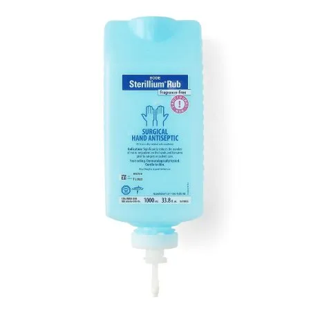 Medline - Sterillium Rub - STRLMRUB1000 - Hand Sanitizer Sterillium Rub 1 Liter Ethyl Alcohol Liquid Bottle