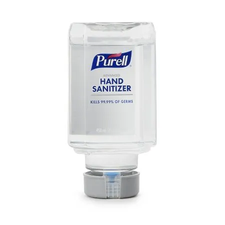 GOJO Industries - 4450-06 - Purell Advanced Hand Sanitizer Gel Refill, 450 ml, Clear, 6/cs (Item is considered HAZMAT and cannot ship via Air or to AK, GU, HI, PR, VI)
