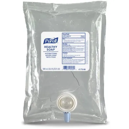 Gojo Industries - 4173-08 - Purell Healthy Soap Antibacterial Lotion Soap, Pcmx, 1000ml Refill, 8/Cs