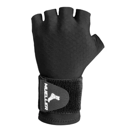 Mueller Sports Medicine - Mueller RecoveryCare - 67987 - Compression Glove Mueller Recoverycare Open Finger One Size Fits Most Over-the-wrist Length Ambidextrous 52% Nylon / 28% Polyester / 19% Spandex / 1% Polyurethane