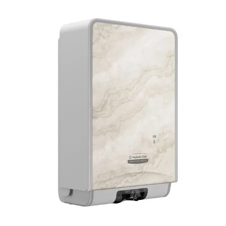 Kimberly Clark - 58744 - Soap and Sanitizer Dispenser Automatic with Warm Marble Design Faceplate 1 Dispenser and Faceplate-cs -DROP SHIP ONLY-