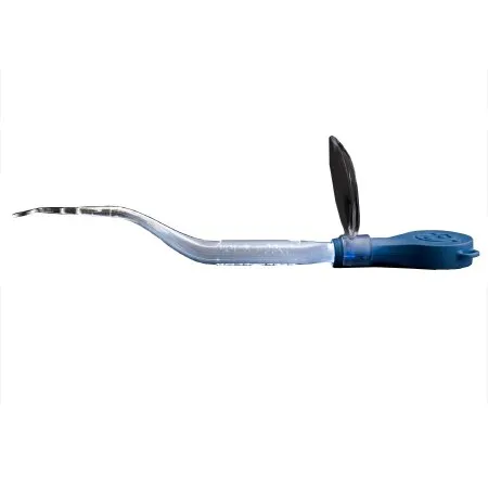 Bionix - Lighted FlexLoop - 3340 - Ear Curette Lighted FlexLoop Round Handle 4 mm Tip Curved Flexible Oval Loop Tip
