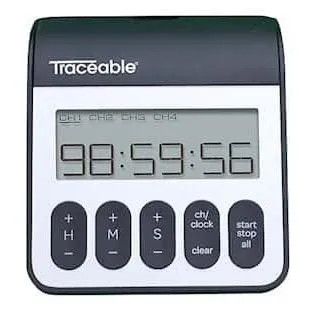 Cole-Parmer Inst. - Traceable - 56000-16 - Lab Timer / Clock Traceable
