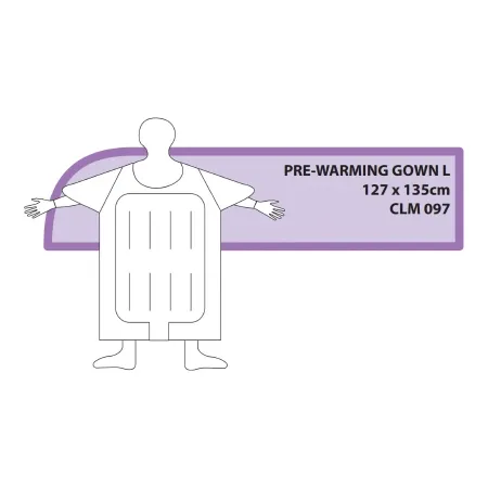 Medical Solutions - Cocoon - CLM-097 - Patient Pre-warming Gown Cocoon Large Disposable