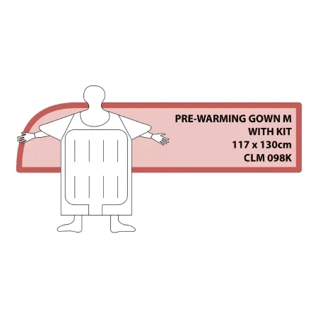 Medical Solutions - Cocoon - CLM-098K - Patient Pre-warming Gown Kit Cocoon Medium Disposable