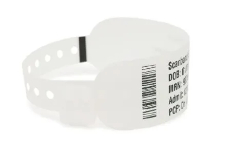 Precision Dynamics - ScanBand - 7910-11-PDL - Identification Wristband Scanband Plastic Clasp