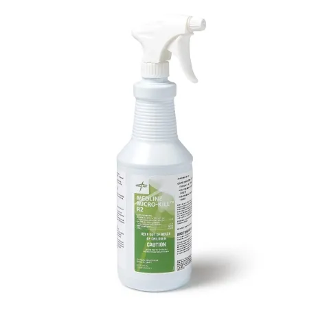 Medline - EVSCHEM122 - Medline Micro-kill R Surface Disinfectant Cleaner Germicidal Manual Pump Liquid 32 Oz. Bottle Citrus Scent Nonsterile