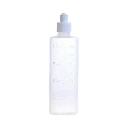 Mac Medical Supply - Other Brands - 456540 - MAC Medical Perineal Bottle 8 oz. Plastic Clear