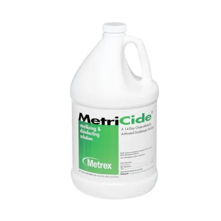 Metrex Research - MetriCide - 10-1400 -  Glutaraldehyde High Level Disinfectant  Activation Required Liquid 1 gal. Jug Max 14 Day Reuse