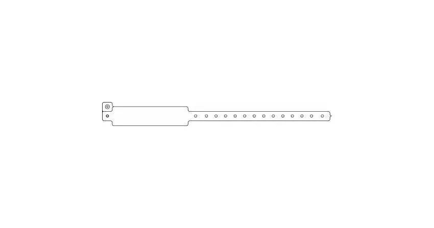 Precision Dynamics - Speedi-Band - 420-17-PDM - Identification Wristband Speedi-band Write On Band Permanent Snap Without Legend