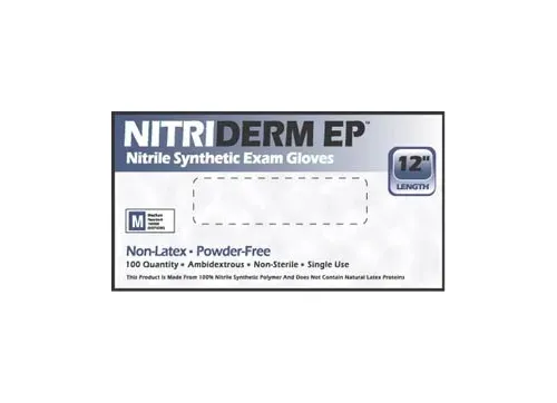 NitriDerm - Innovative Healthcare - 182100 - Gloves, Exam,Nitrile, Chemo, Non-Sterile, PF, Textured