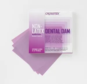 Crosstex - 19500 - Dental Dam, Peppermint, Latex Free (LF)