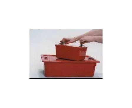 Healthmark Industries - 2136RED - Instrument Container Full Size Polypropylene 6 X 13 X 21 Inch