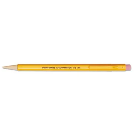 Paper Mate - PAP-3030131C - Sharpwriter Mechanical Pencil, 0.7 Mm, Hb (2), Black Lead, Classic Yellow Barrel, Dozen