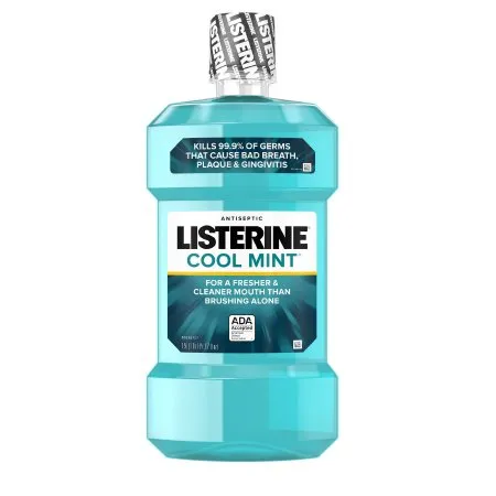 J & J Healthcare Systems - Listerine - 10312547427552 - J&J  Mouthwash  1.5 Liter Cool Mint Flavor