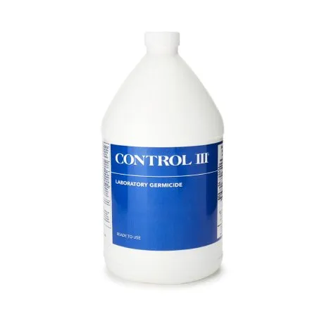 Maril Products - From: C3/DISH/12 To: C3DISH  Control III Disinfectant GermicideControl III Disinfectant Germicide Surface Disinfectant Cleaner Quaternary Based Manual Pour Liquid Concentrate 16 oz. Bottle Benzaldehyde Scent NonSterile