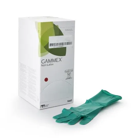 Ansell - GAMMEX Non-Latex - 8518 - Surgical Glove Gammex Non-latex Size 9 Sterile Polyisoprene Standard Cuff Length Micro-textured Green Chemo Tested
