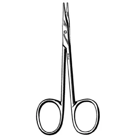 Sklar - 23-1160 - Tenotomy Scissors Sklarlite Xd Stevens 4-1/2 Inch Length Or Grade Stainless Steel Finger Ring Handle Straight Sharp Tip / Sharp Tip