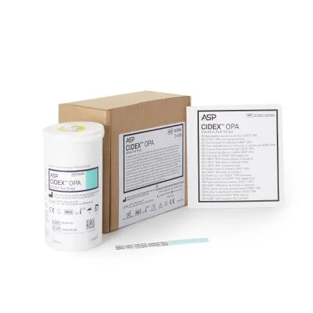 Advanced Sterilization Products - Cidex - 20392 -  OPA Concentration Indicator  Pad 60 Test Strips Bottle Single Use