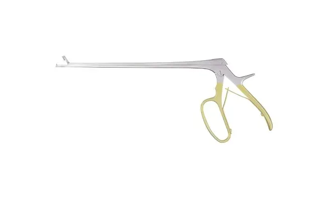 McKesson - McKesson Argent - 43-1-1445 - Biopsy Forceps McKesson Argent Townsend Mini 7-3/4 Inch Length Surgical Grade Stainless Steel NonSterile NonLocking Pistol Grip Handle with Spring Straight 2.3 X 4.2 mm Bite
