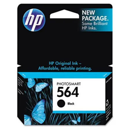 HP - HEW-CB316WN - Hp 564, (cb316wn) Black Original Ink Cartridge