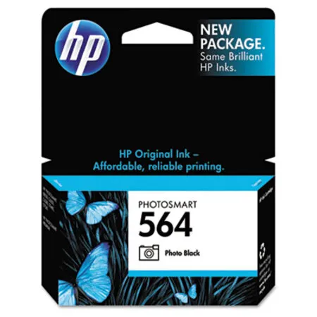 HP - HEW-CB317WN - Hp 564, (cb317wn) Photo Black Original Ink Cartridge