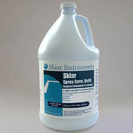 Sklar - Spray-Zyme - 10-2724 - Enzymatic Instrument Detergent Spray-Zyme Foam RTU 1 gal. Jug Mild Scent