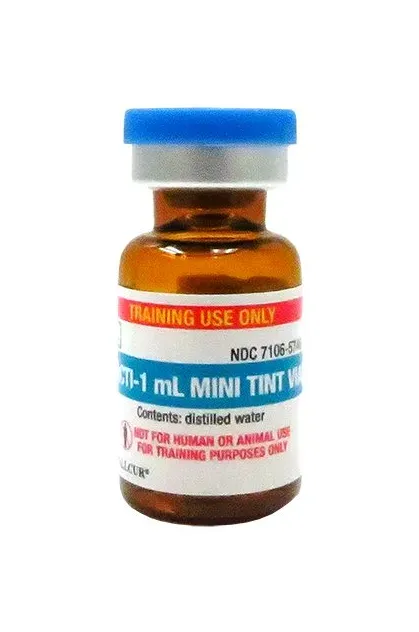 Wallcur - Practi-1 mL Mini Tint Vial - 482MV - VIAL  F/TRAINING MINI TINT 1MLD/S