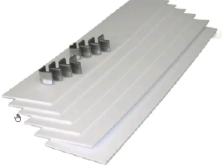 Waterloo Industries - DIV-CC2 - Cut And Clip Divider Set Waterloo 2 Inch White