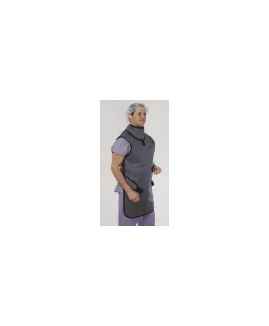 Wolf X-Ray - 65023-22 - X-ray Apron Navy Blue Easy Wrap Style Large