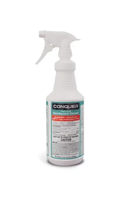 Troy Healthcare - 5-600Q - Conquer Surface Disinfectant Spray 32 oz Bottle with Spray Head 12-cs -US SALES ONLY-